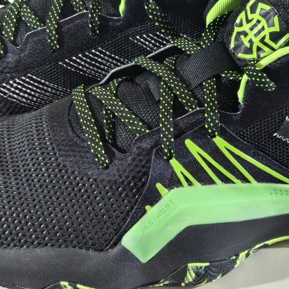 Adidas Marvel Comic Black Green Low Pro Bounce 2018 Basketball Shoe Mens 11.5 - Picture 12 of 14